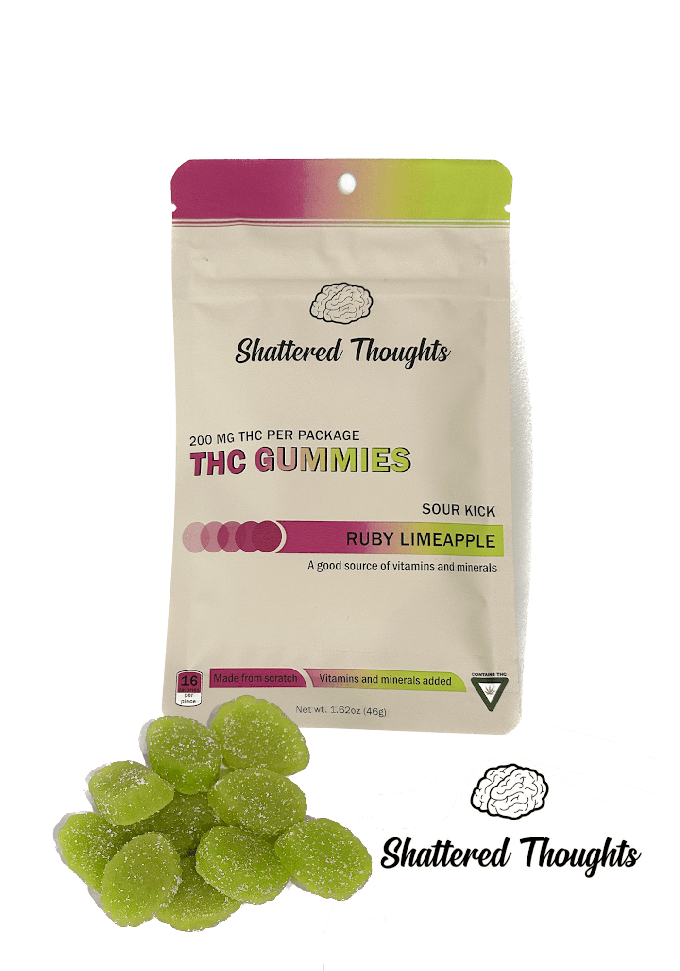 Ruby Limeapple | 20MG/PIECE | 200MG Thc Total