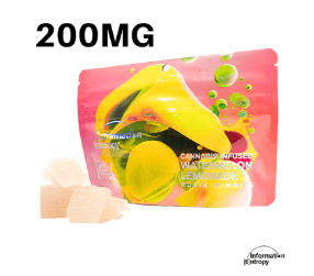 Watermelon Lemonade | Rosin Infused | 20MG/PIECE | 200MG Thc Total