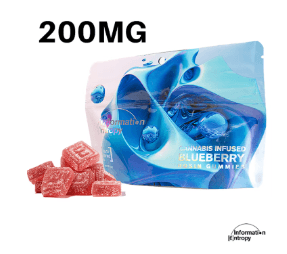 Blueberry | Rosin Infused | 20MG/PIECE | 200MG Thc Total