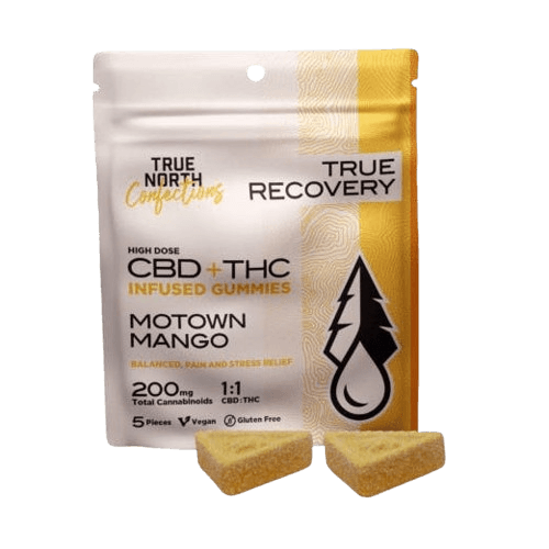 Motown Mango | 1:1 THC:CBD Gummies | 100MG Thc Total