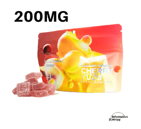 Cherry Yuzu | Rosin Infused | 20G/PIECE | 200MG Thc Total