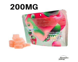 Strawberry Guava | Rosin Infused | 20MG/PIECE | 200MG Thc Total