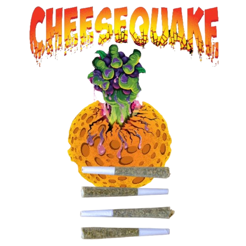 Cheeze Quake - 28.999% - 4 - 1g Pre-Rolls - Exotic Genetix - Hybrid