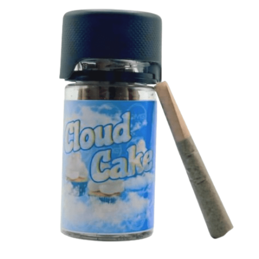 Cloud Cake - 24.01% - 10 - 0.5g Pre Rolls - Rare Michigan Genetics - Indica