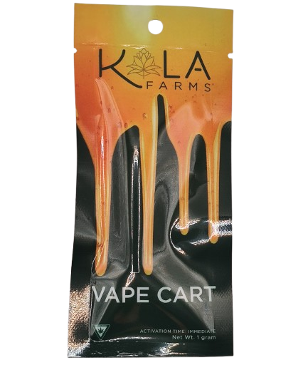 Citrus Fruit - 1g - Distillate 510 Thread - Cartridge - Kola Farms - Sativa