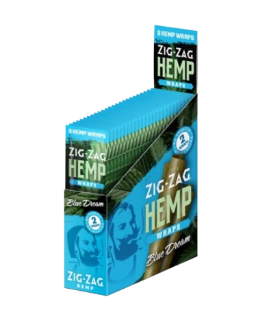 Zig-Zag - Hemp Wraps - Blue Dream - 2 pack