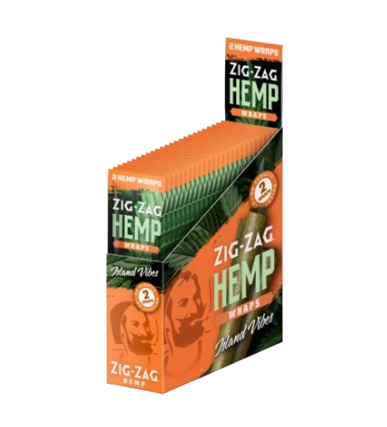 Zig-Zag - Hemp Wraps - Island Vibes - 2 pack