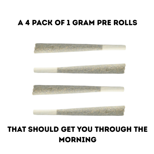 Miss Big Bunz - 21.117% - 4 - 1g Pre Rolls - SMITH'S LOUD HOUSE - Hybrid
