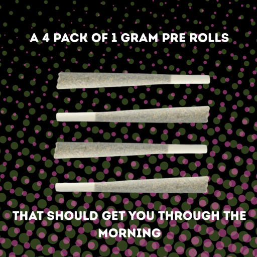 The Drip - 26.4762% - 4 - 1g Pre Rolls - SMITH'S LOUD HOUSE - Hybrid