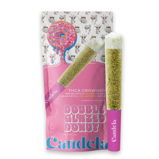 MAC Mint Cookies x MAC Stomper - 45.85% - 1.5g Double Glazed Donut - Rosin and THCA - CANDELA - Indica