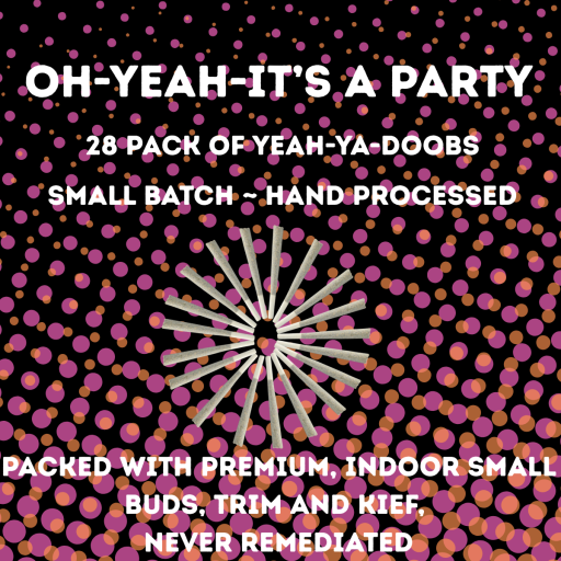 Golden Pineapple - Oh Yeah - It's A Party - 24.649% - 28 - 1g Pre Rolls - PHIX - Sativa