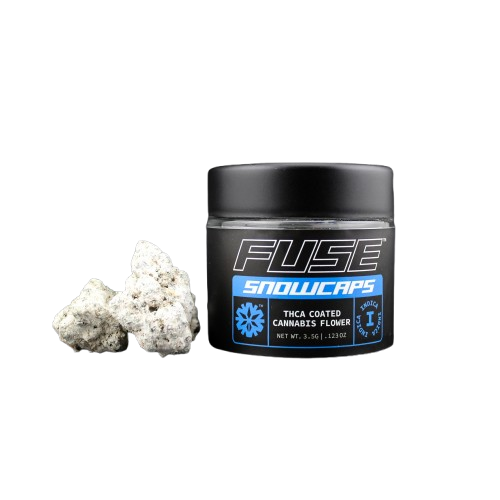 Dracoz - Snowcaps - 46.34% - THCa Frosted Buds - FUSE - Indica