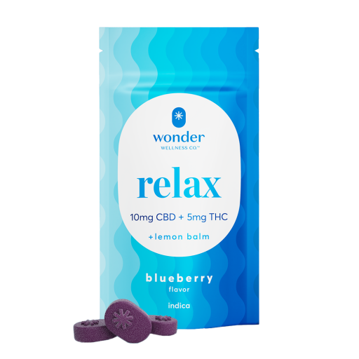 Relax - Blueberry + Lemon Balm - 40 - WONDER WELLNESS CO. - Indica