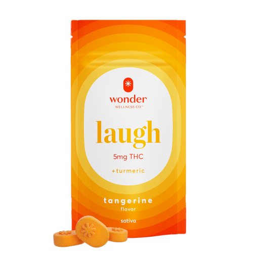 Laugh - Tangerine + Turmeric - 40 - WONDER WELLNESS CO. - Sativa