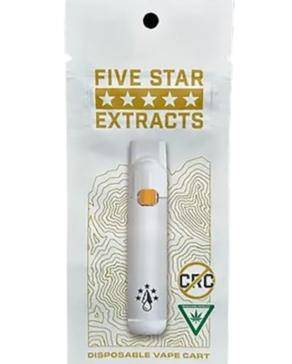 Safety Meeting - 1g - Nug Run Sugar Sauce - Disposable - FIVE STAR EXTRACTS - Sativa