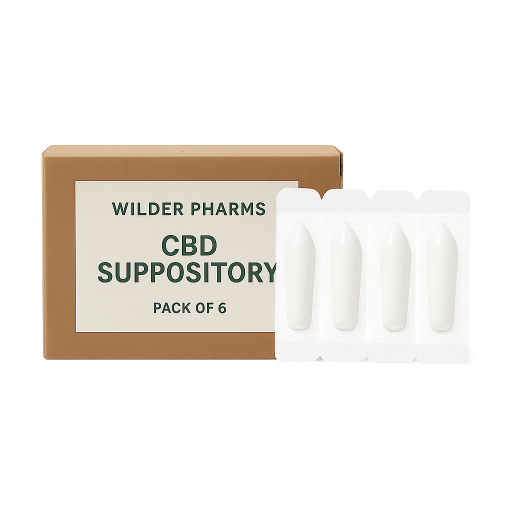 CBD Suppository - WILDER PHARMS - CBD Distillate - Hybrid