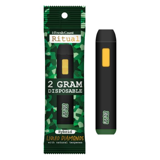 Pie Hoe - 2g - Ritual Liquid Diamonds - Disposable - FRESH COAST - Hybrid