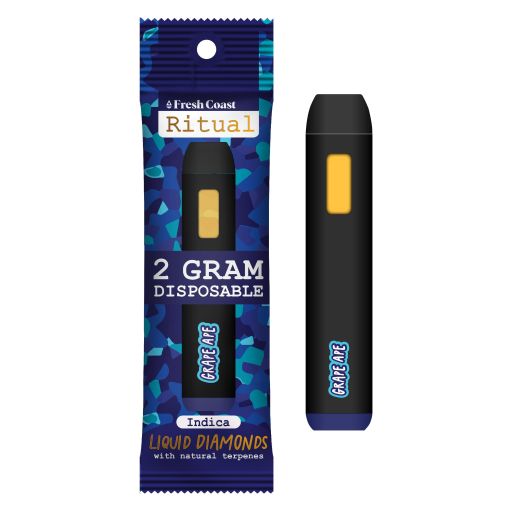 Grape Ape - 2g - Distillate - Disposable - RITUAL - Indica
