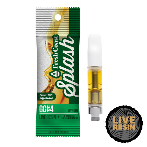 GG#4 - 1g - Live Resin with Diamonds - Cartridge - FRESH COAST - Hybrid