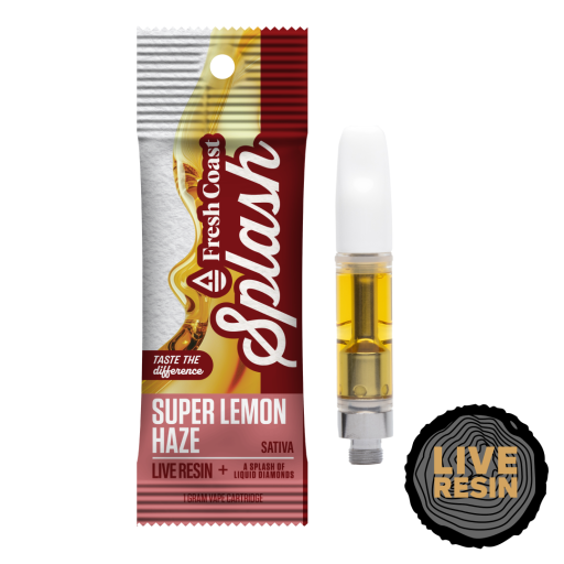 Super Lemon Haze - 1g - Live Resin with Liquid Diamonds - Cartridge - FRESH COAST - Sativa