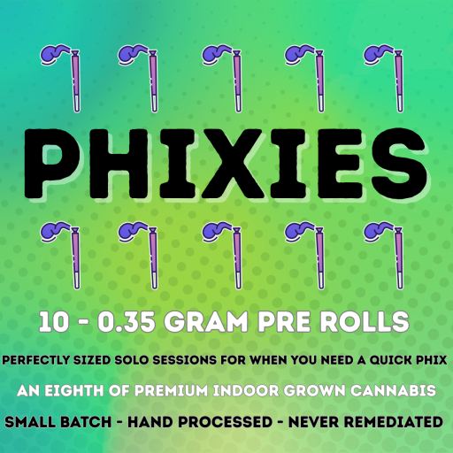 Blue Dream - Phixies - 20.48% - 10 - 0.35g Pre Rolls - PHIX - Hybrid