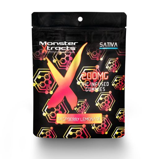 Raspberry Lemonade - 10 - MONSTER Xtracts - Sativa