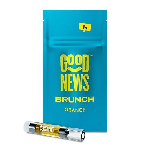 Brunch - Orange - 1g - Cartridge - GOOD NEWS - Sativa