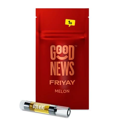 Friyay - Melon - 1g - Cartridge - GOOD NEWS - Sativa