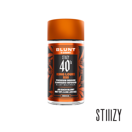 King Louis  XIII - 2.5g Pack - 41.75% - 5 - 0.5g Infused Pre Rolls - STIIIZY - Indica
