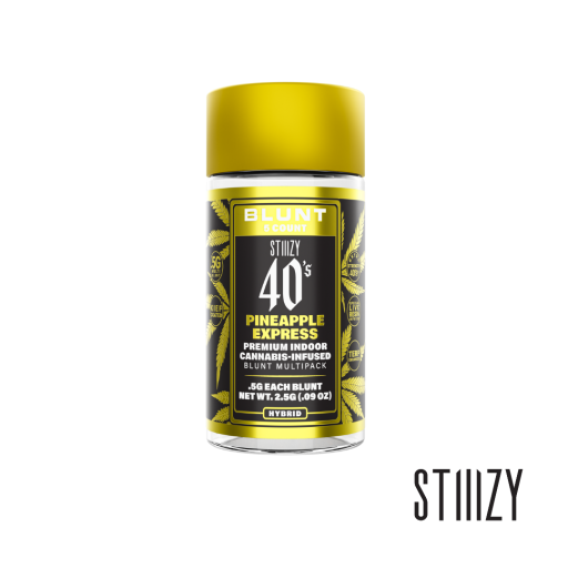 Pineapple Express - 2.5g Pack - 41.04% - 5 - 0.5g Infused Pre Rolls - STIIIZY - Sativa