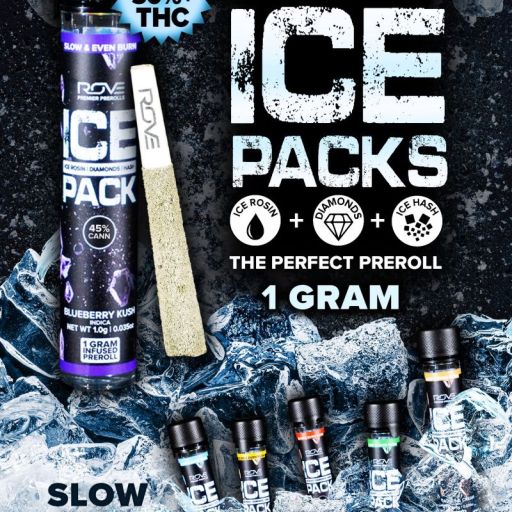 Rove Triple Infused - 1g - Single Pre Roll - 1g - Rosin, Diamonds & Hash - ROVE - N/A