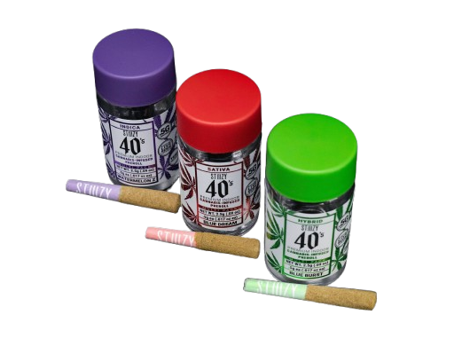 Stiiizy - 2.5g - Infused Pre Rolls - 5 - 0.5g - STIIIZY - N/A