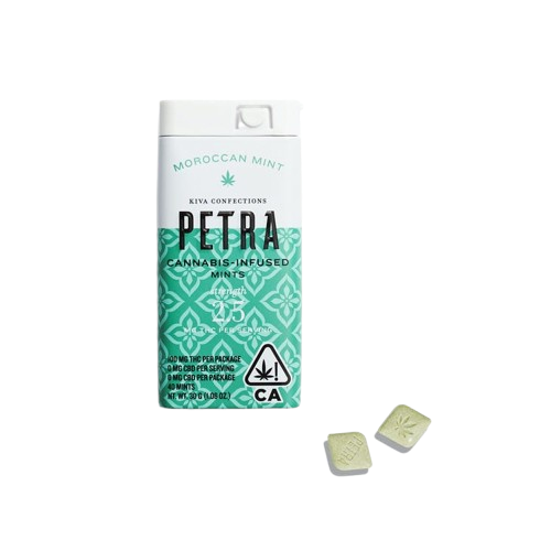 Moroccan Mint - 40 Pieces - 2.5mg THC - Mints - Petra - Hybrid