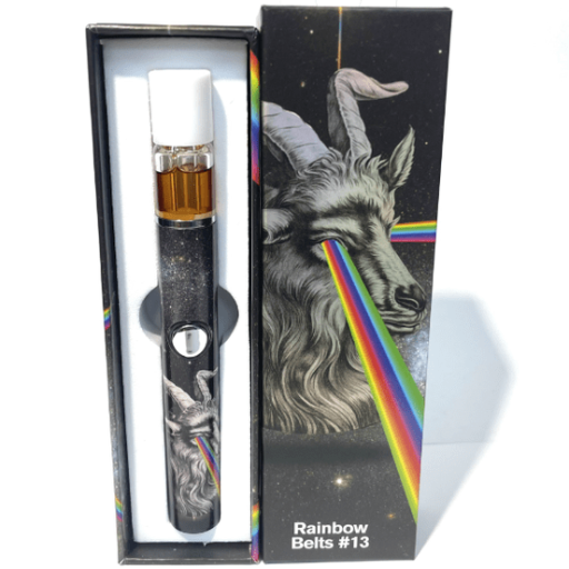 Rainbow Belts #13 - 0.5g - Live Rosin Disposable - Disposable - INFORMATION ENTROPY - Indica