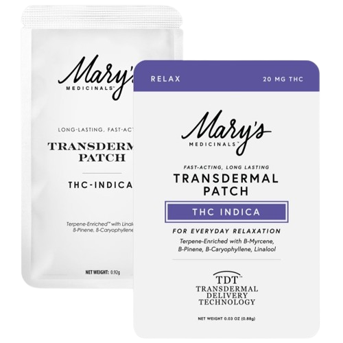 Relax - 20mg THC per Patch - Mary's Medicinals™ - Indica