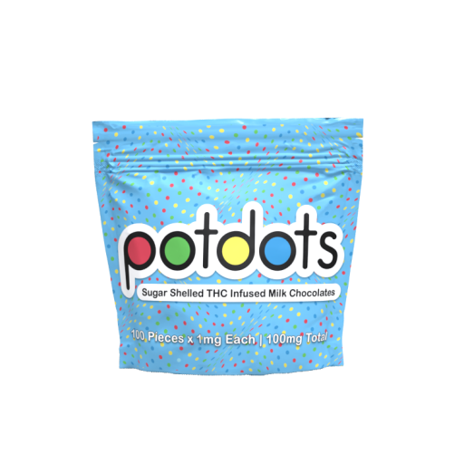 Milk Chocolate Potdots - 100 Pieces - 1mg - Chocolate Shells - DREAM EDIBLES - Hybrid