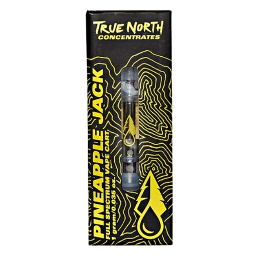 Pineapple Jack - 1g - Distillate 510 Thread - Cartridge - True North - Sativa