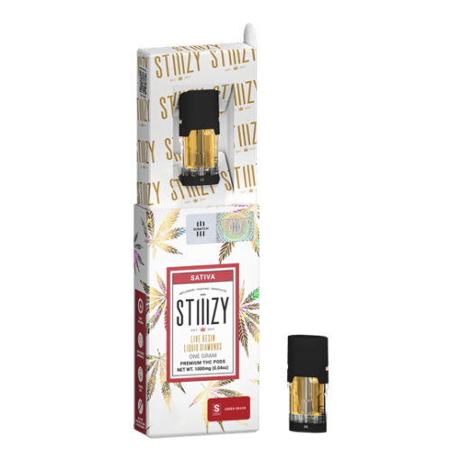 Hawaiian Snow  - 1g - Live Resin Melted Diamonds - Pod - STIIIZY - Sativa