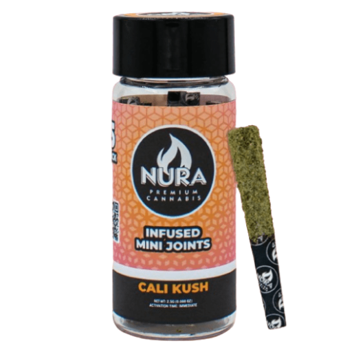 Cali Kush - 43.04% - 5 - 0.5g Pre-Rolls - Nura Premium Cannabis - Sativa